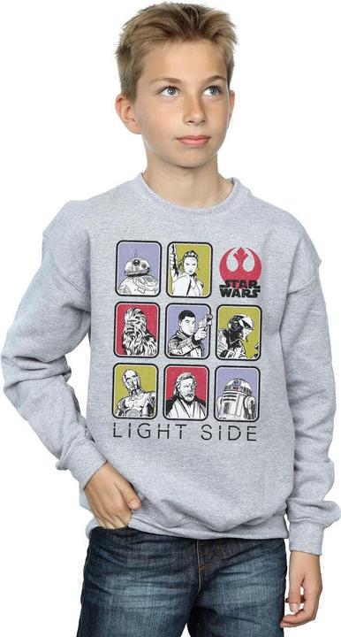 Actual product image Star Wars Boys The Last Jedi Multi Character Sweatshirt (128)