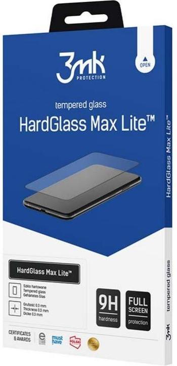 Actual product image 3MK Hardglass Max Lite screen protector (1 Piece, OnePlus 8T)