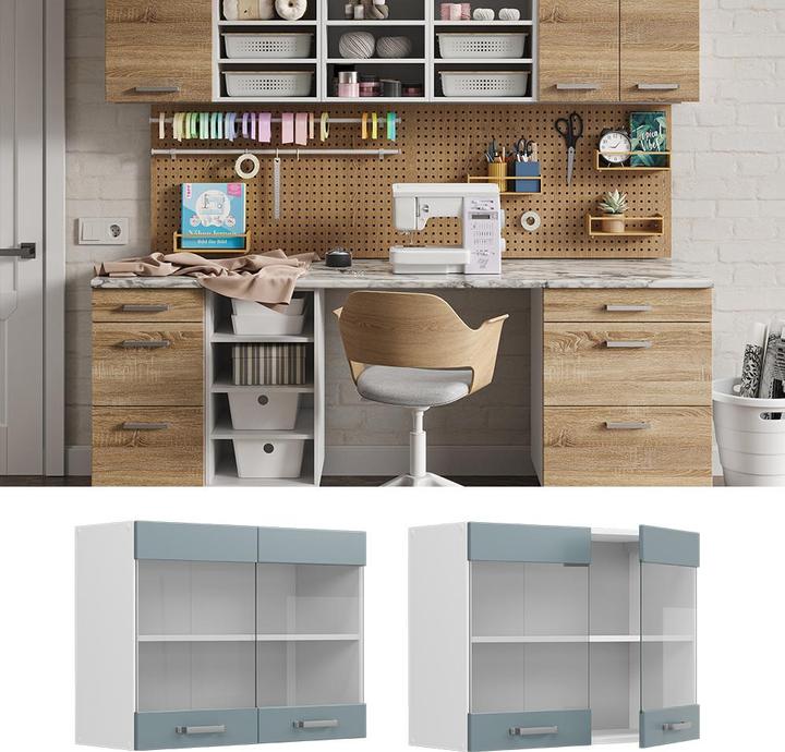 Actual product image Vicco Hängeschrank R-Line (80 x 31 x 60 cm)