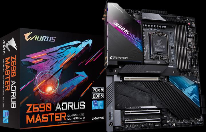Image du produit Gigabyte Z690 Aorus Master (LGA 1700, Intel Z690 (DDR5), E-ATX)
