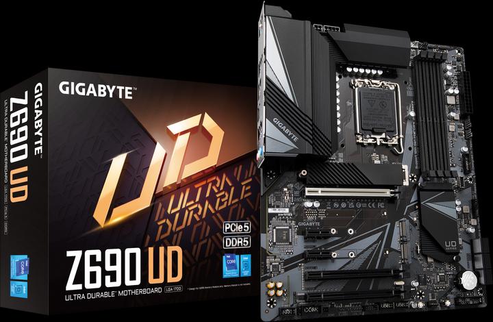 Actual product image Gigabyte Z690 Ud (LGA 1700, Intel Z690 (DDR5), ATX)