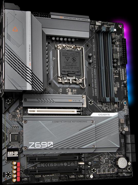 Immagine prodotto Gigabyte Z690 Gaming X (LGA 1700, Intel Z690 (DDR4), ATX)