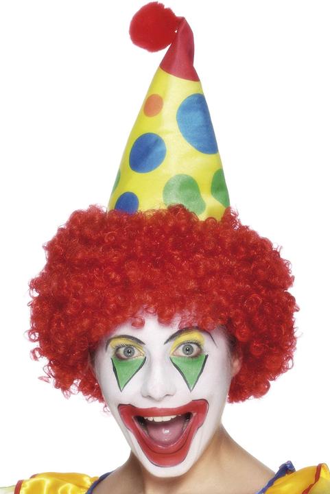 Produktbild Smiffys Clown Spitzhut mit Perücke