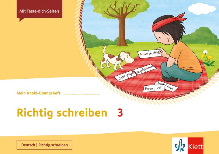 Image du produit Mein Anoki-Übungsheft. Richtig schreiben 3. Übungsheft Klasse 3 (Allemand, 2021)