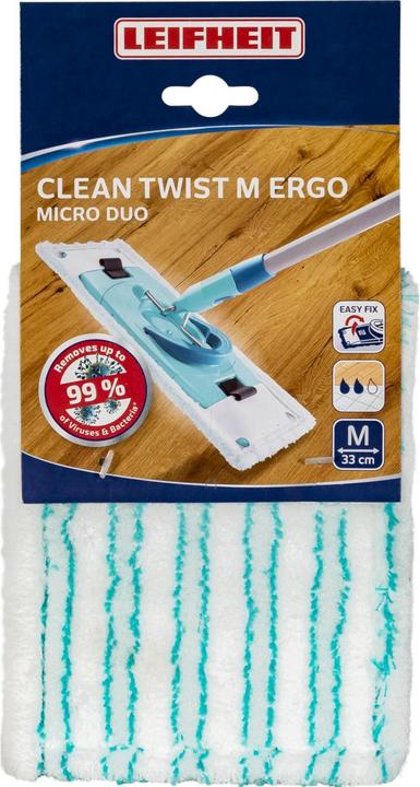 Image du produit Leifheit Housse de nettoyage CLEAN TWIST M Ergo micro duo (1 pcs)
