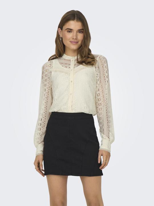 Image du produit Only Coupe normale Col de chemise Poignets avec bouton Chemise (L)