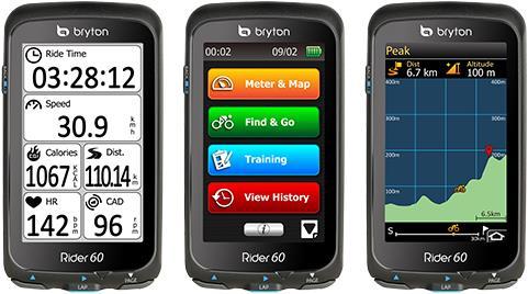 Actual product image Bryton Rider 60E