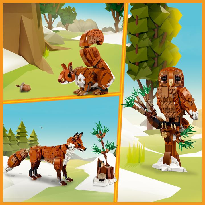 Produktbild LEGO Waldtiere: Rotfuchs (31154, LEGO Creator Expert)