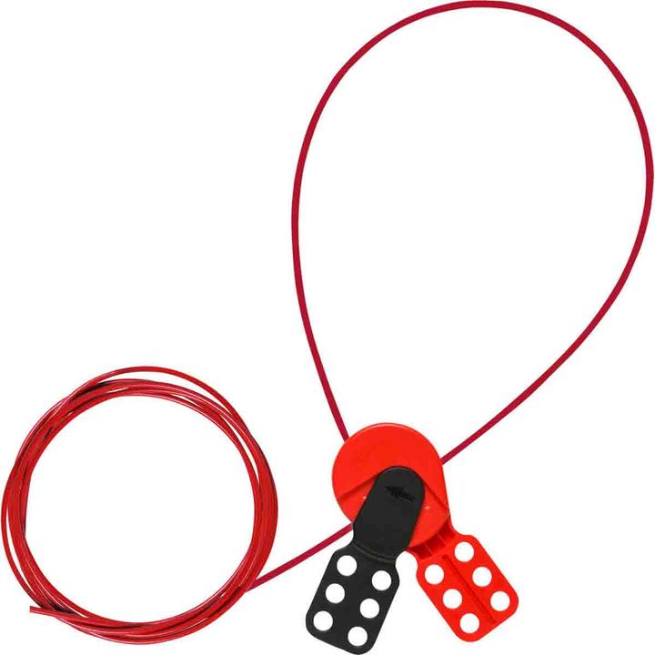 Actual product image Brady Safelex universal cable locking system, with 3 m nylon cable (1 set)