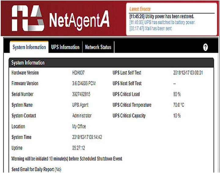 Image du produit Roline Carte LineSecure III Web/SNMP, interne, slot card