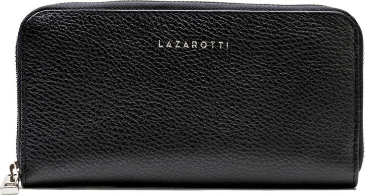 Lazarotti Milano Leather Geldbörse Leder 20 cm