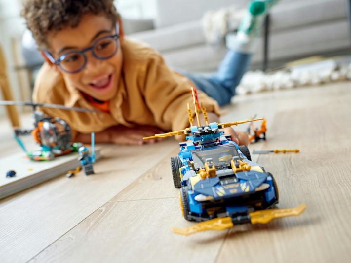Actual product image LEGO Ninjago - Jay and Nya's race car EVO (71776, LEGO Ninjago)