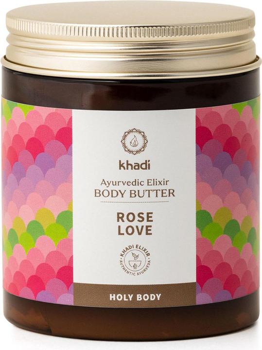 Khadi Holy Body Rose Love Body Butter (Body Butter, 250 ml)