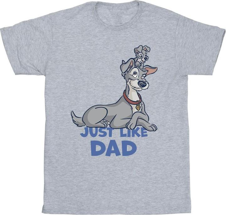 Produktbild Disney Lady And The Tramp Just Like Dad TShirt (S)