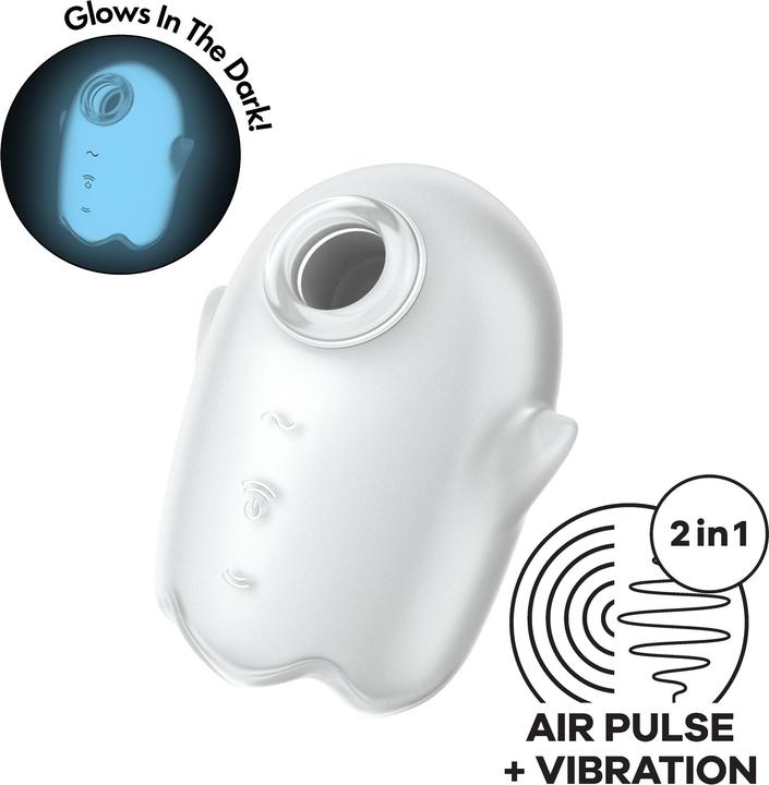 Actual product image Satisfyer Glowing Ghost - White