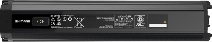 Actual product image Shimano STEPS BT-E8036 (630 Wh, E-Bike battery)