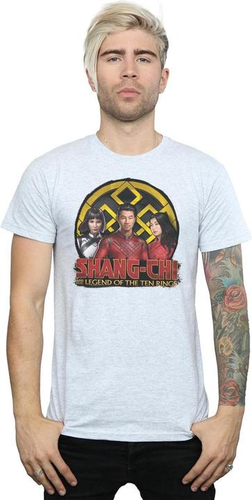 Produktbild ShangChi And The Legend Of The Ten Rings Group Logo Emblem TShirt (3XL)