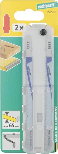 Produktbild wolfcraft wolfcraft 2 Stichsägeblätter BiM L=130mm T-Schaft