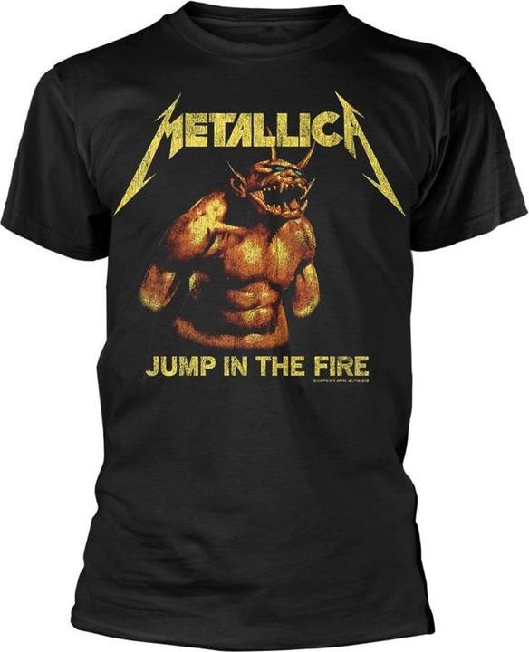 Metallica Jump In The Fire Vintage TShirt