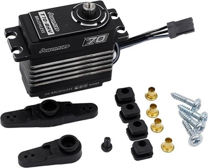 Actual product image Power HD Servo T70-BHV / 70kg / 0.12sec. / 7.4V Digital / Buggy 1:8