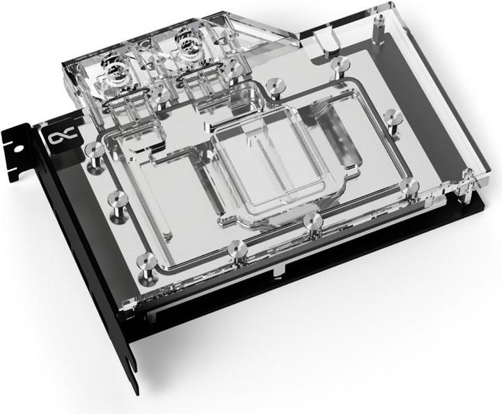 Immagine prodotto Alphacool Ice Block Aurora Acrylic RTX 4070TI Reference con piastra posteriore