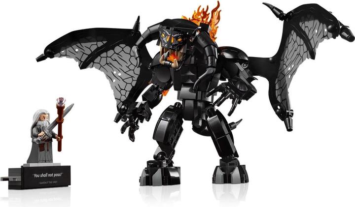 Immagine prodotto LEGO Il Signore degli Anelli: fermalibro Balrog (10367, LEGO Il Signore degli Anelli)