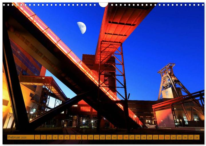 Actual product image RUHRPOTT LICHTER (Wandkalender 2025 DIN A3 quer), Monatskalender (A3, German)