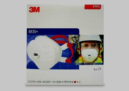 Immagine prodotto 3M Maschera protettiva respiratoria 8835+ (FFP3, 5 x)
