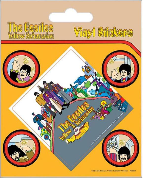 Produktbild Aufkleber Yellow Submarine Set