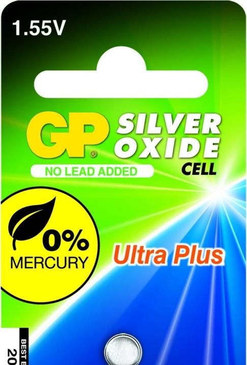 Actual product image GP Batteries GP Watch battery silver oxide 364 SR621SW 1.55V low drain 1pc. (1 pcs., SR60, 18 mAh)