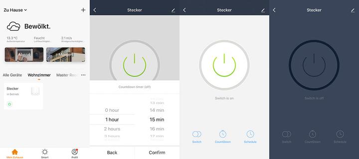 Produktbild Luminea WLAN-Schalter für Licht & Co.