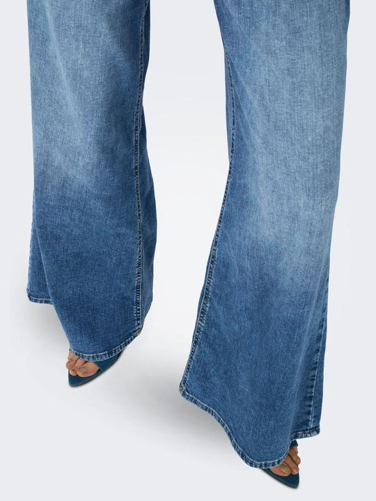Immagine prodotto Only ONLCALIFORNIA Mittlere Taille Weiter Beinschnitt Jeans Jeans mit weitem Bein (W27/L34)