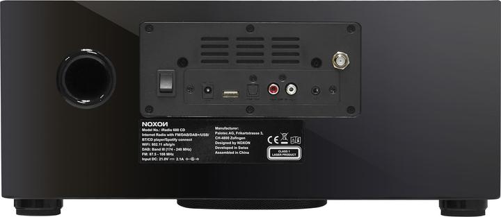 Immagine prodotto Noxon iRadio 600 CD (VHF, DAB, Web radio, Bluetooth, WiFi)