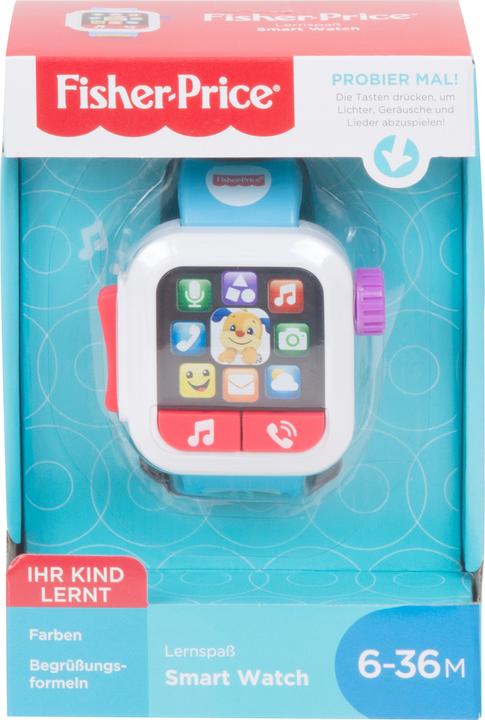 Actual product image Mattel Games Laugh & Learn Time to Learn Smartwatch (German)