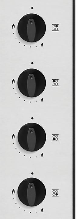 Image du produit Etna T106VRVSF - Plaque à gaz - RVS