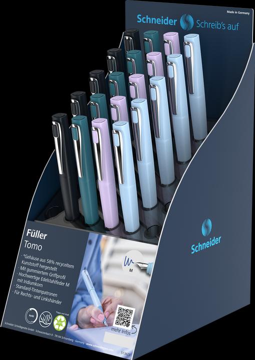 Actual product image Schneider Fountain pen Tomo (Deep blue, 20 x)