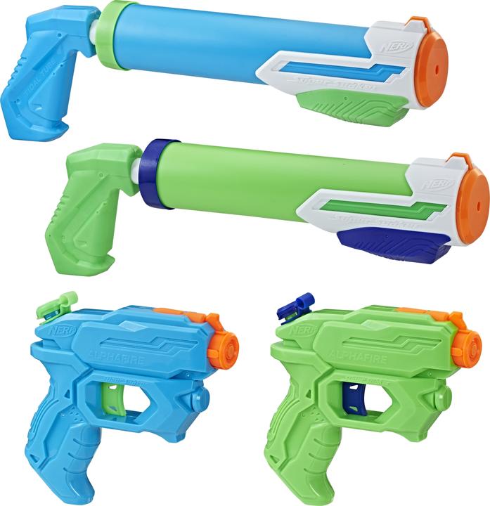 Actual product image Nerf Super Soaker 4 Party Pack