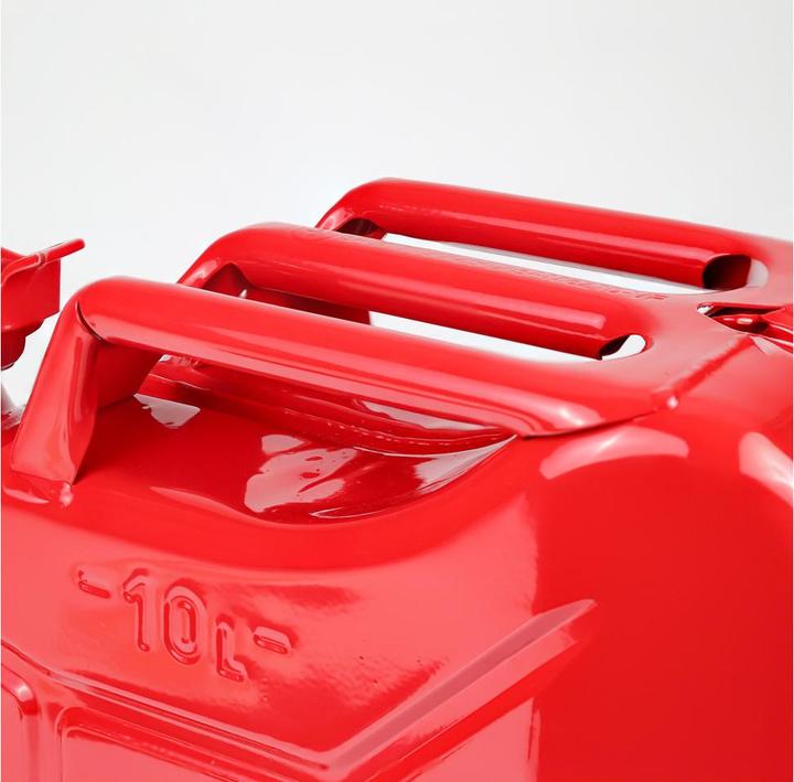 Produktbild Dönges Stahlblech-Benzinkanister, 10 l, rot