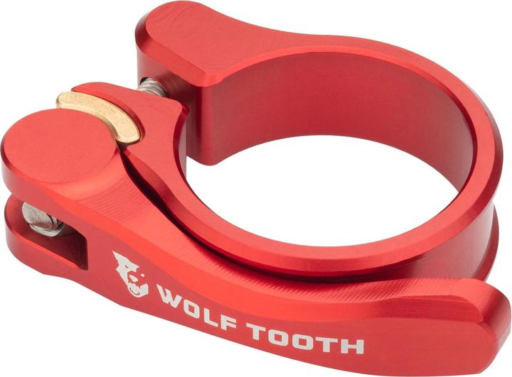 Wolf Tooth Schnellspann-Sattelklemme, 28.6mm, red