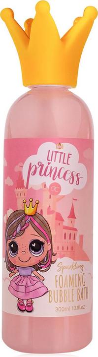 Accentra Schaumbad LITTLE PRINCESS in Flasche mit Kronen-Dekoverschluss, 300ml, Duft: Strawberry Cheesecake (300 ml, Schaumbad)