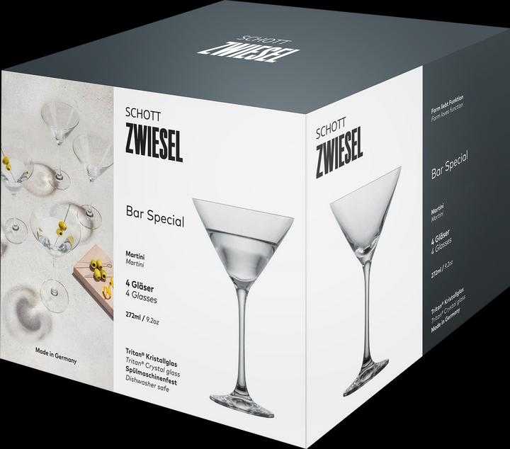 Produktbild Schott Zwiesel SCZ Martiniglas Bar Special 4e (2.72 dl, 4 x, Martini Gläser)