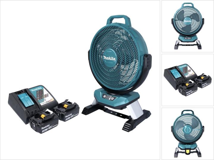 Produktbild Makita DCF 301 RF Akku Ventilator Lüfter 18 V 33 cm + 2x Akku 3,0 Ah + Ladegerät