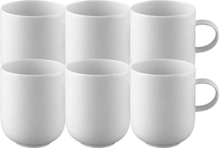 Produktbild Rosenthal Suomi Weiss Schokobecher 0,35 l Set6 (350 ml, 1 x)