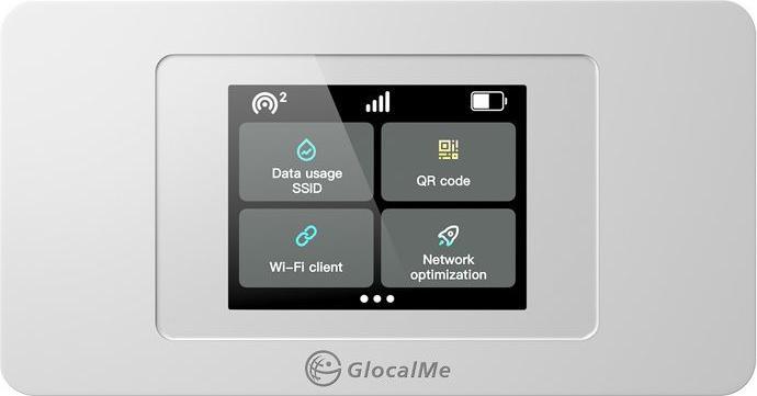 Actual product image GlocalMe Duoturbo Portable 4G/LTE Wi-Fi Router