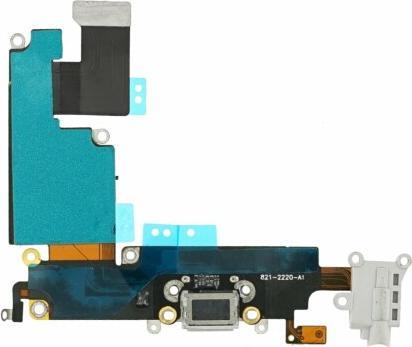 Produktbild OEM Ladeanschluss Flexkabel für iPhone 6 Plus grau (Apple iPhone 6 Plus)