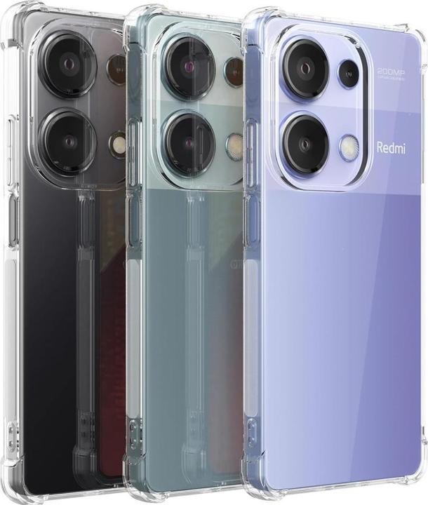 Actual product image Screenguard Crystal Soft Airbag Bumper (Xiaomi Redmi Note 13 Pro 4G)