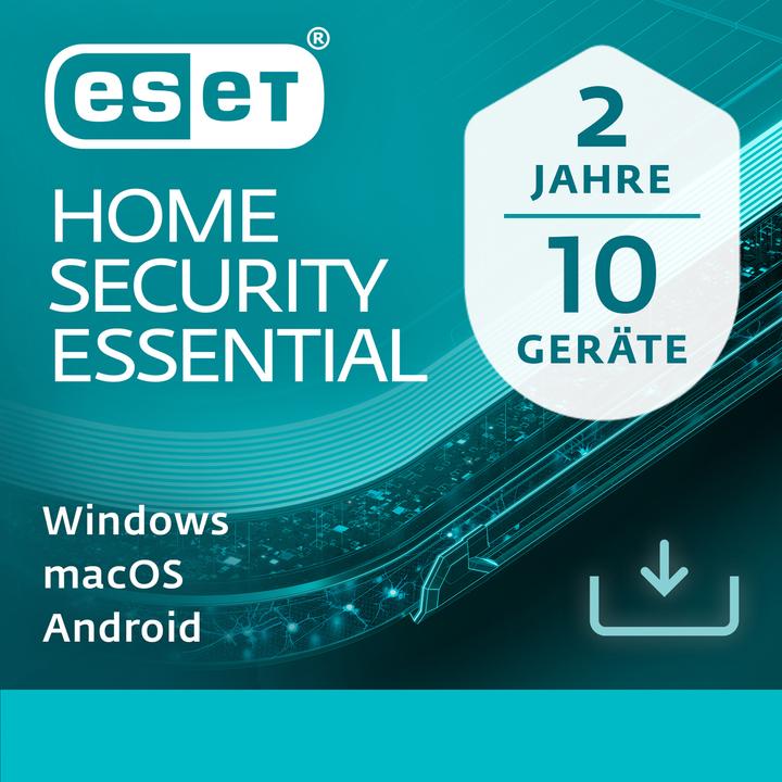Produktbild ESET ESD HOME Security Essential 10 Users 2 Years (1 x)