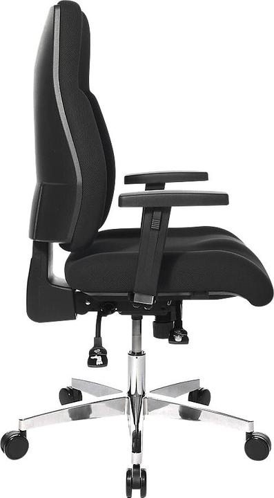 Actual product image Topstar Office chair FEEL GOOD, synchronous mechanism, without armrests, high backrest, large trough...