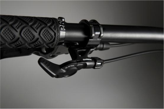 Actual product image Shimano Control lever I-Spec EV Left for lowerable seat posts