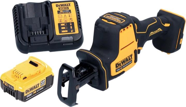 Produktbild DeWalt DCS 369 M1 Akku Säbelsäge Reciprosäge 18 V Brushless + 1x Akku 4,0 Ah + Ladegerät